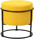European Wrought Iron Storage Ottoman Foot Stool