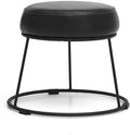 Wrought Iron Leather Dressing Foot Stool