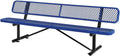 Heavy Duty Steel Mesh Portable Outdoor Bench